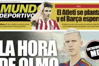 Dani Olmo, Rodri y Laporte, protagonistas de las portadas deportivas de hoy