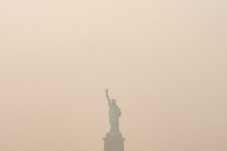 Smoke makes air unhealthy from Midwest to East Coast…