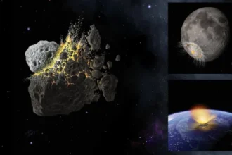 A shattered asteroid may have bombarded Earth 800 million years ago