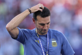 Scaloni zabrał głos po finale MŚ. Salę opuścił ze łzami w oczach