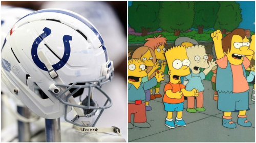The Colts channeled “The Simpsons” for their schedule release, and it’s a masterpiece