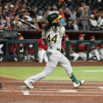Joshua Kuroda-Grauer hits his first career home run for Athletics