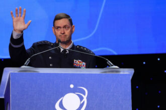 If space war erupts, ‘none of us will be able to avoid the war zone,’ warns outgoing Space Force chief in final public speech