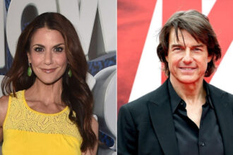 Tom Cruise saved Samantha Harris from getting crushed by a ‘500-pound’ motorcycle