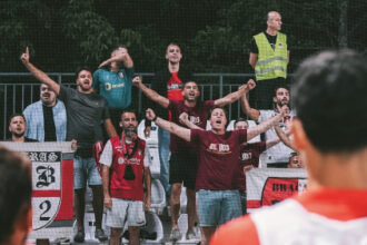 «É vossa. Obrigado pelo apoio de sempre»: Sp. Braga agradece aos adeptos que foram à Sérvia