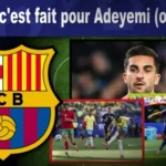 Mercato Barça : c’est fait pour Adeyemi (officiel)