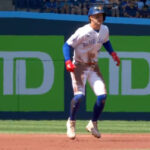 Blue Jays’ Clement scores from second on fielding error from Rays’ Caminero
