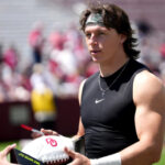 Where does John Mateer rank in starting QB tier list by The Athletic?