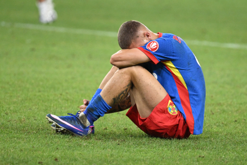 Imagini de la finalul meciului FCSB -3! Ce s-a întâmplat pe teren