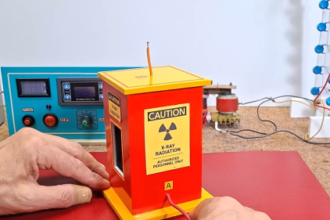 Man builds homemade X-ray machine