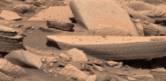 Does This Photo from the Curiosity Rover Prove an Intense Sandstorm on Mars?