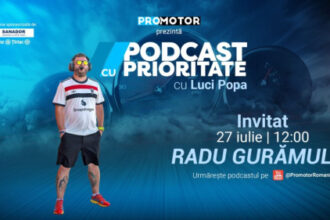 „Podcast cu Prioritate” #108 îl aduce în prim-plan pe Radu Gurămultă. O incursiune în culisele presei auto și ale motorsportului românesc