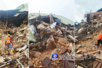 Students Feared Trapped As Private Hostel Near Oko Polytechnic Collapses