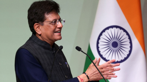 Piyush Goyal says he’d have bet his money on Indian startups