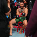 Someone just paid $5k for the stool Conor McGregor sat on moments after getting injured at UFC 329