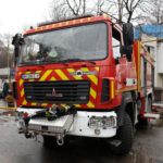 Ukraina skickar brandmän till Frankrike