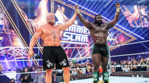 Oba Femi shows the future of WWE is here as he takes down Brock Lesnar in Hell in a Cell match at SummerSlam