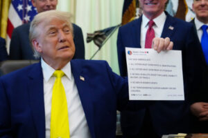 Trump stands to profit by selling fast access to his social media posts