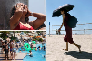 ‘Heat dome’ prompts stay-inside warnings and wildfire risks in Western US