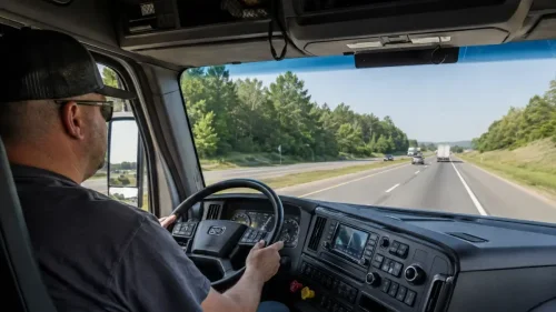 Alex Tensso, camionero: “He llegado a cobrar unos 4.000 euros netos como conductor de portacoches en rutas internacionales”