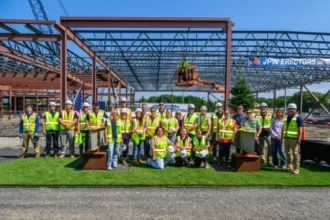 Turner tops out $64M New York trades education facility