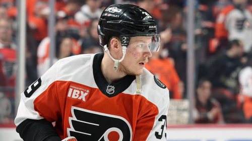 Flyers Matvei Michkov throws down disgusting Michigan move goal in charity hockey game