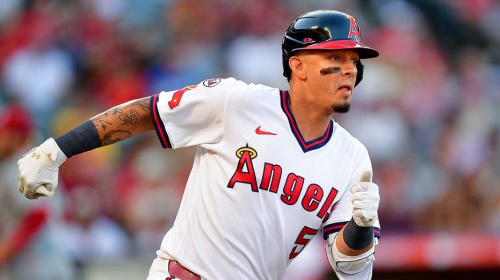 Angels third baseman brings basketball onto the diamond, turns slick double play with unconventional move