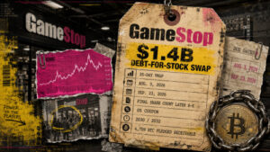 GameStop plans $1.4 billion stock swap as Bitcoin collateral risk emerges