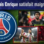 PSG : Luis Enrique satisfait malgré tout