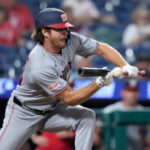 Nationals’ pitcher Mikolas lays down RBI bunt single