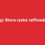 Ukrainska attacker mot ryska oljeraffinaderier