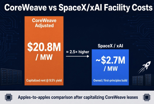 Coreweave Leasing AI Data Center Facilities