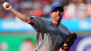 Blue Jays’ Scherzer passes Johnson for 10th on all-time strikeouts list