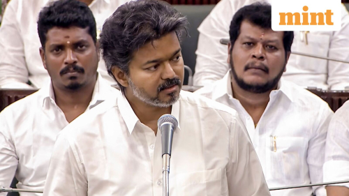 Tamil Nadu Assembly approves CM Vijay’s resolution mandating ‘Tamil Thaai Vazhthu’ at govt functions, institutions