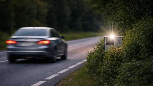 Un estudio pone nombre a reducir la velocidad antes de un radar para volver a acelerar después: “el salto de canguro”. Y propone una solución