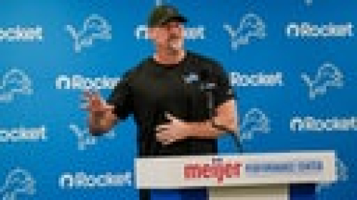 Dan Campbell: No Timeline For The Return Of Injured Lions OL Cade Mays