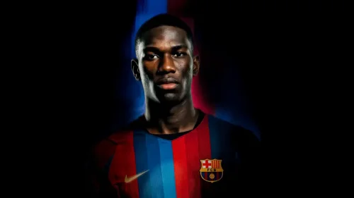 Josué Caicedo llega a Barcelona con ambición y elogios a Balde