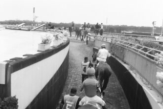 The End of the Aqueduct Racetrack