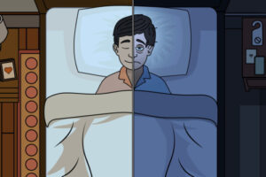 Trouble sleeping in new place? Most do because of first-night effect…