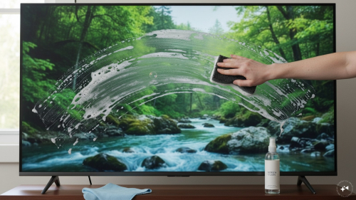 Cleaning your TV screen with soapy water? Know what’s safe and what’s not