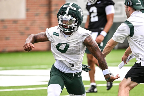 Michigan State RB Cam Edwards talks goals for 2026 season