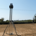 Man builds supersonic trebuchet in his backyard