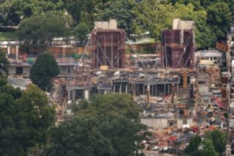 Trump administration tells Supreme Court that ballroom construction must go on despite order to stop, citing recent missile threat on Air Force One
