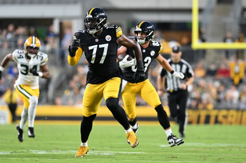Steelers offensive snap counts, preseason Week 1: Broderick Jones steps up in huge way