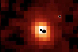 Scientists find 3 supermassive black holes on the verge of collision inside a distant galaxy