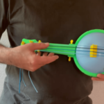 3D-printed ‘balloon banjo’ is ready for pickin’