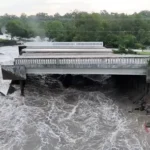 Severe Flooding in Indiana Collapses Bridge, Washes Out Roads