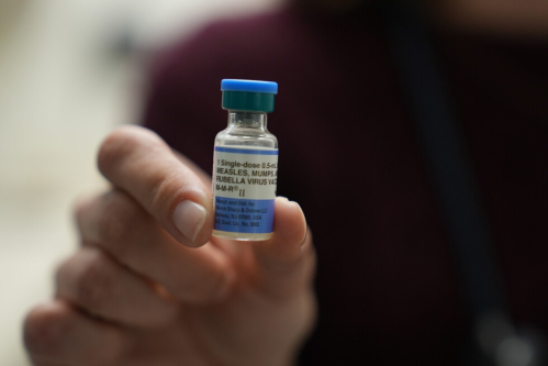 Childhood vaccination rates fall slightly, CDC says