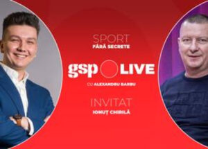 Azi, Ionuț Chirilă vine în studioul GSP Live