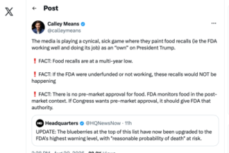 Publisher’s Platform: There Is No Premarket Approval for Food, Says the Senior Food Adviser at HHS. Ten Days Earlier His Own Secretary Called the Exception to It a Loophole That Industry Hijacked.